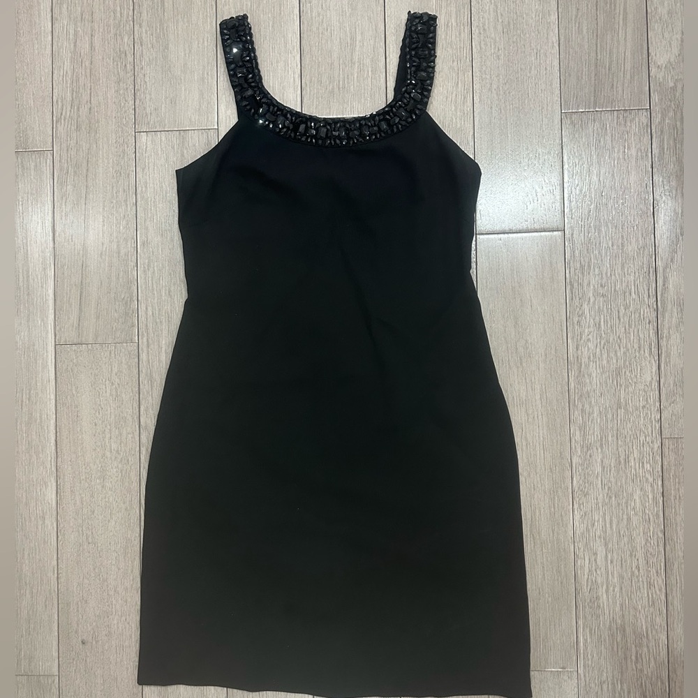 black dress